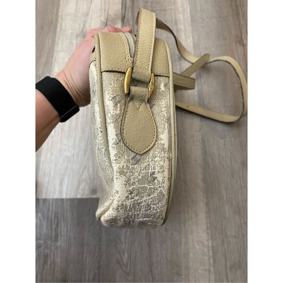 GUCCI Centennial Line Shoulder Bag GG PVC Leather White- VINTAGE PRELOVED FIXER - Picture 8 of 16